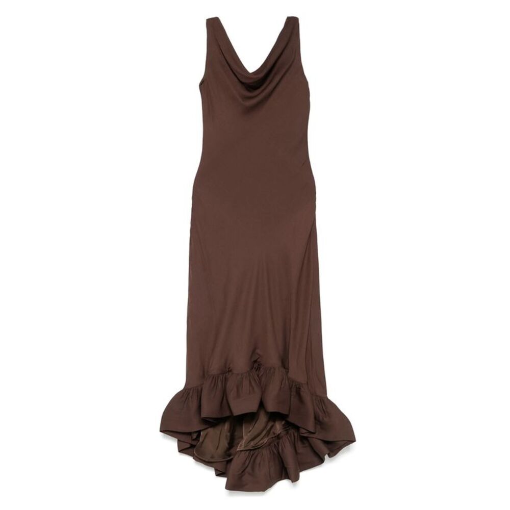 Malina Brown Dresses - Evening Dresses Women